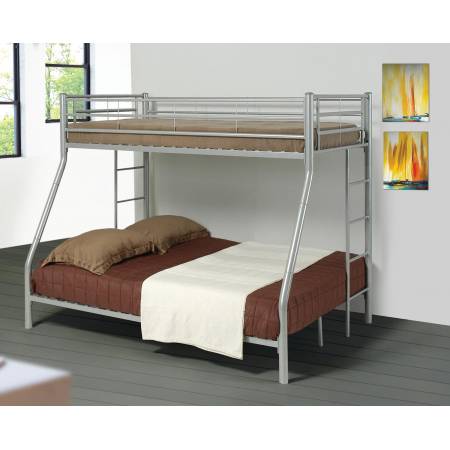 Denley Metal Twin over Full Bunk Bed